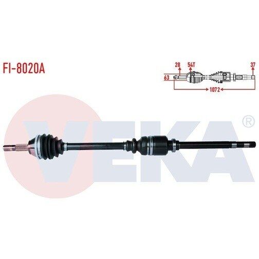 AKS SAĞ PEUGEOT BOXER 1-2 15''