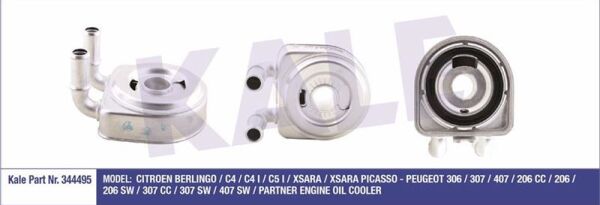 YAĞ SOĞUTUCU DW8-DW8B PEUGEOT PARTNER