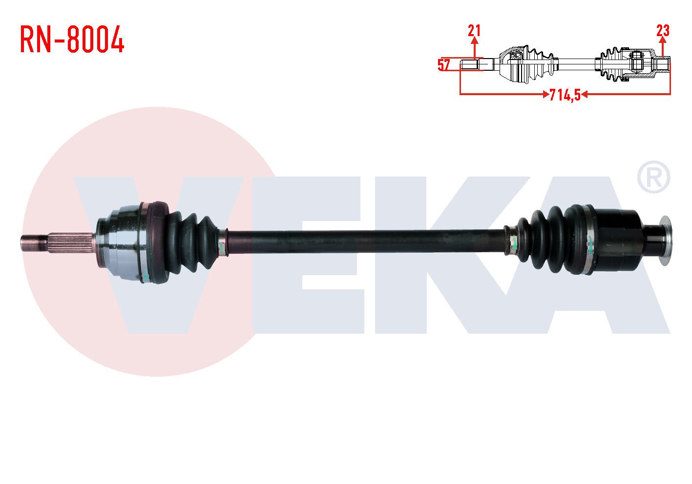 AKS SAĞ 1.9 JTD RENAULT KANGO