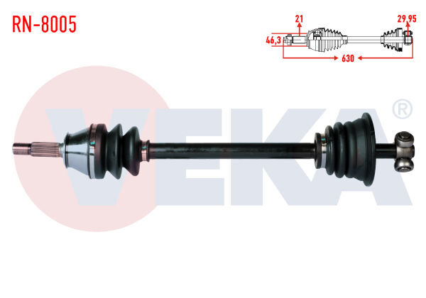 AKS SOL RENAULT R9 1985-2000