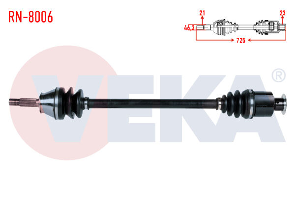 AKS SAĞ RENAULT R9 1985-2000