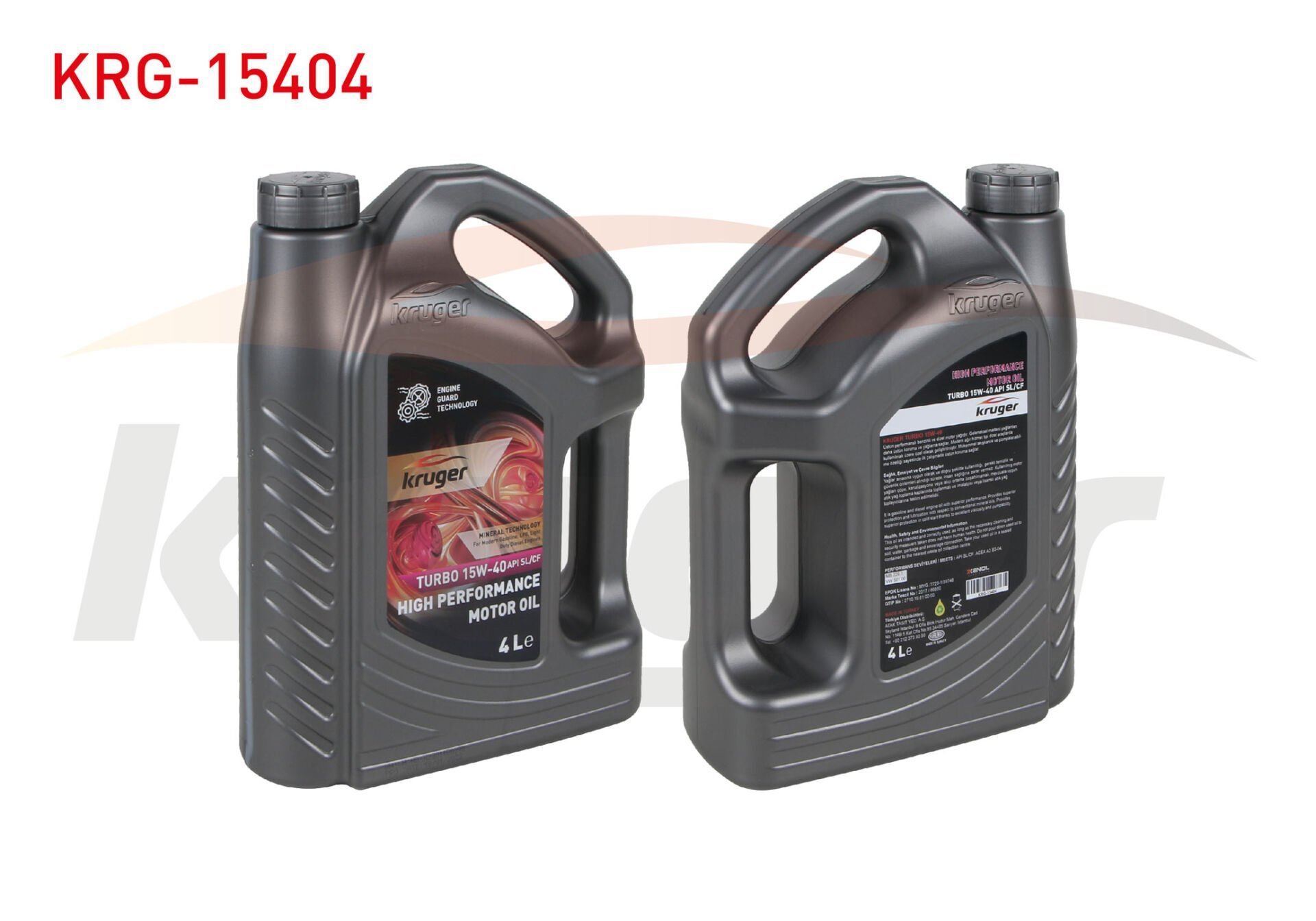 MOTOR YAĞI 15W-40 4LT