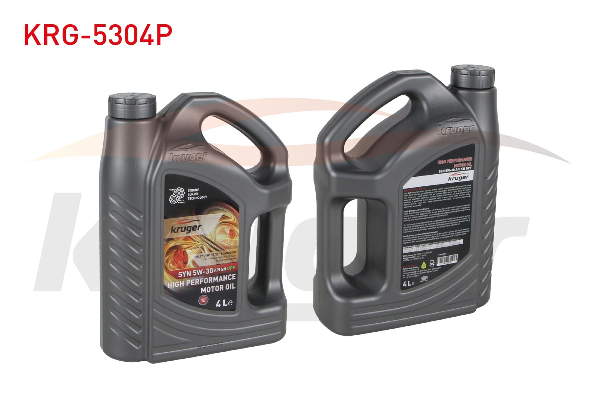 MOTOR YAĞI 5W 30 PARTİKÜLLÜ 4 LT