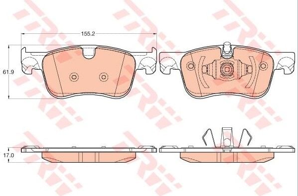 ÖN FREN BALATASI CİTROEN C4 PİCASSO