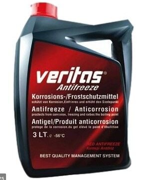 VERİTAS 3 LT KIRMIZI ANTİFRİZ