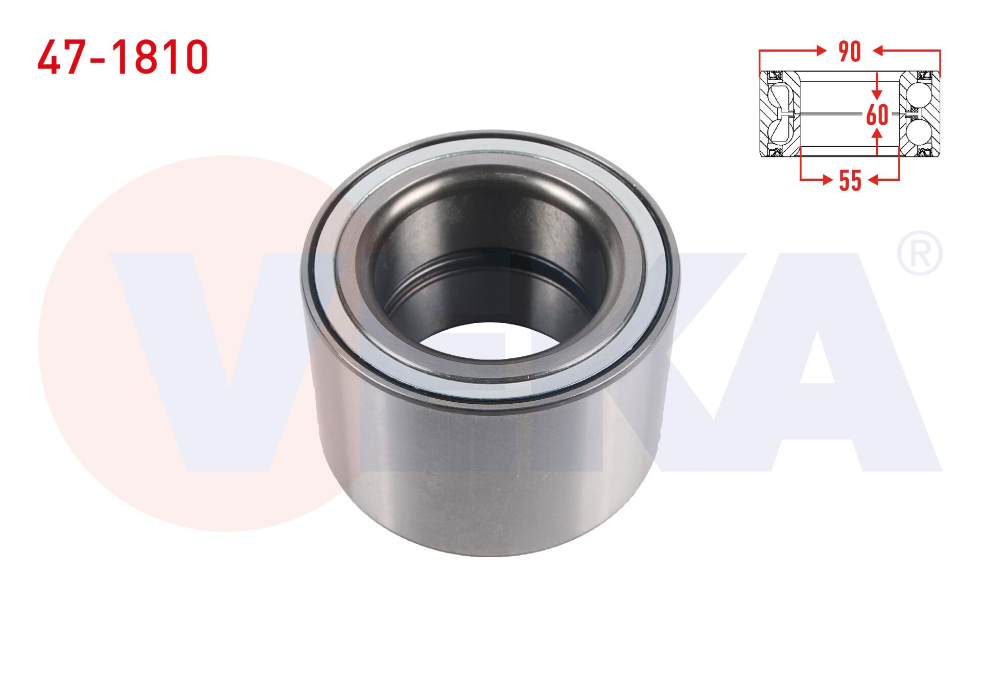 ÖN TEKER PORYA BİLYASI PEUGEOT BOXER 2 Y.M