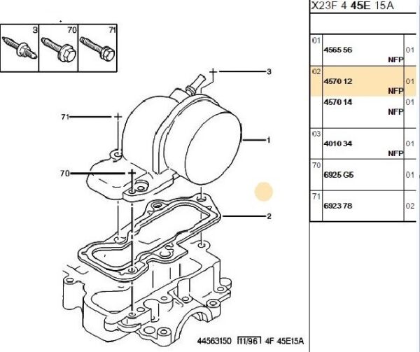 VAKUM POMPA CONTASI DJ5-T PEUGEOT BOXER 1