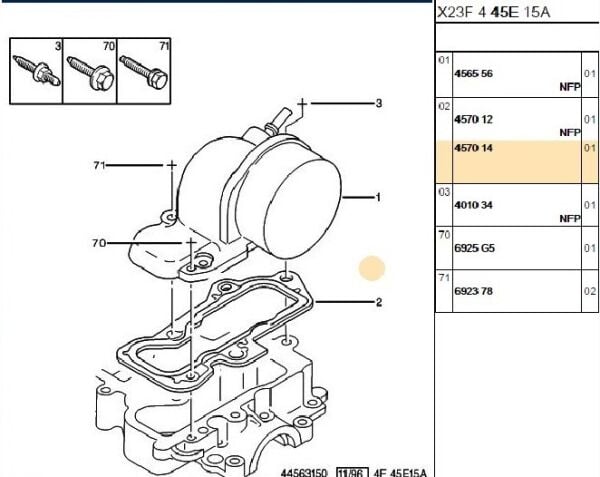 VAKUM POMPA CONTASI DJ5-T PEUGEOT BOXER 1