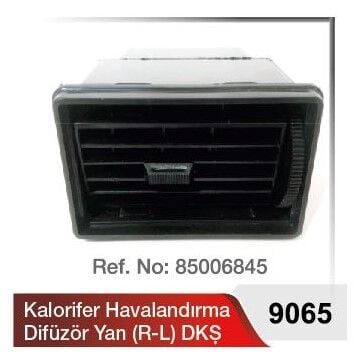 KALORİFER HAVALANDIRMA YAN ŞAHİN