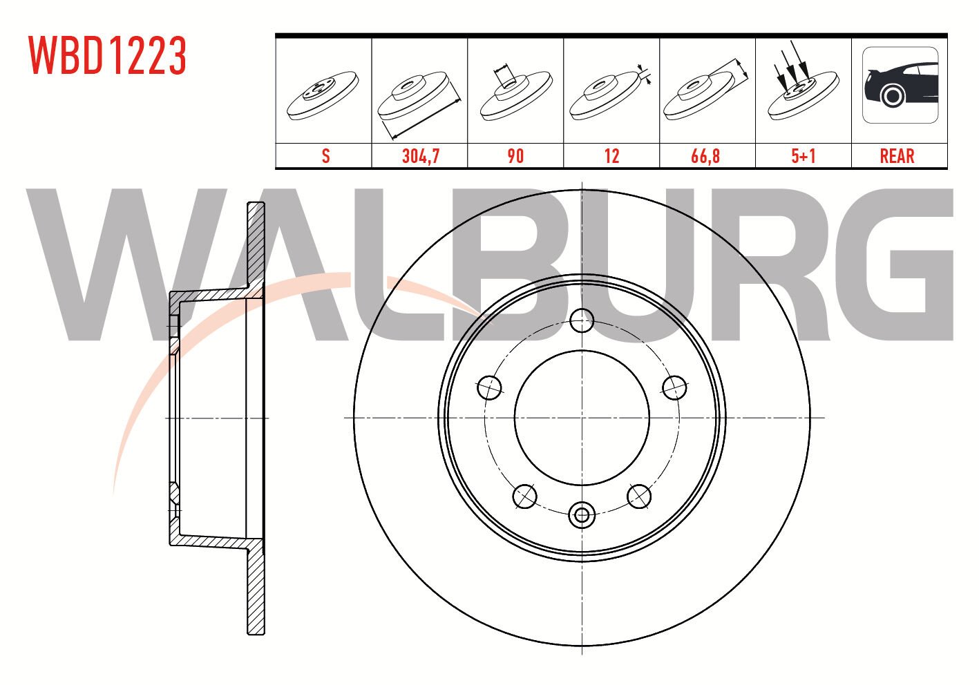 ARKA FREN DİSKİ RENAULT MASTER 2