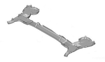 ARKA TRAVERS ALT KORUMA PLASTİĞİ PEUGEOT PARTNER TEPE