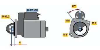 MARŞ MOTORU PEUGEOT BOXER 2
