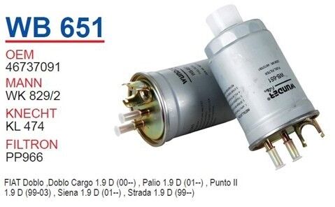 MAZOT FİLTRESİ DOBLO 1.9