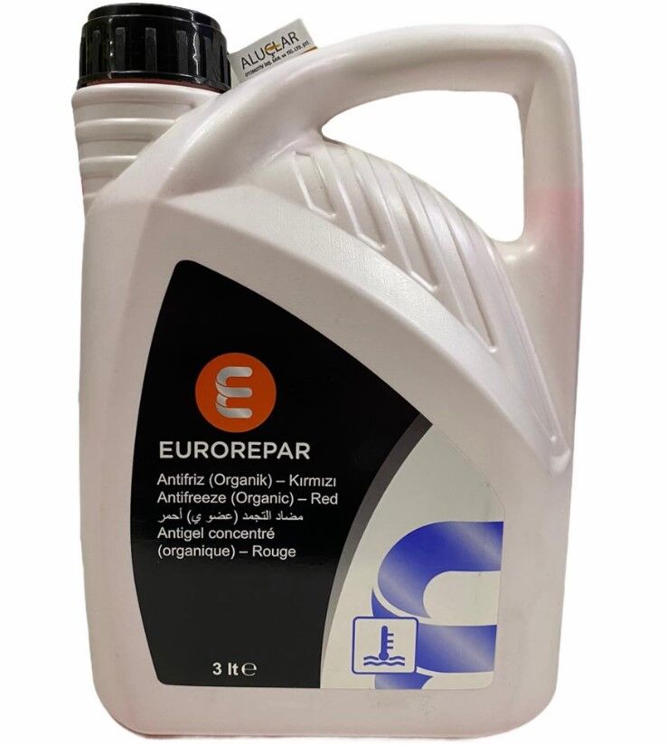 ANTİFRİZ ORGANİK KIRMIZI 3 LT