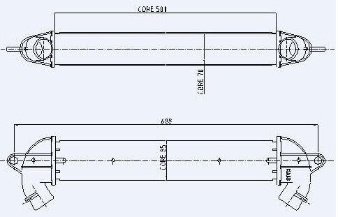 İNTERCOLLER RADYATÖRÜ 1.3 FİAT DOBLO