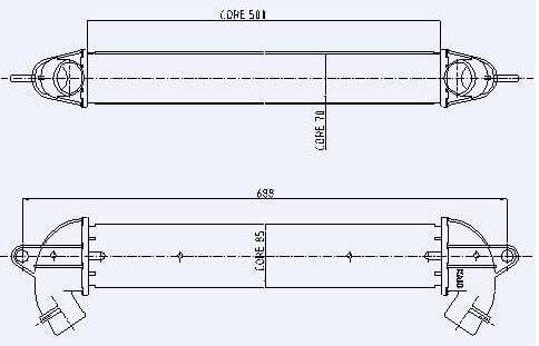 İNTERCOLLER RADYATÖRÜ 1.3 FİAT DOBLO