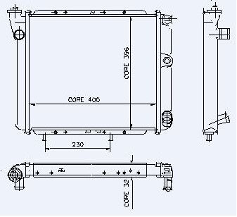 SU RADYATÖRÜ RENAULT R9 R11