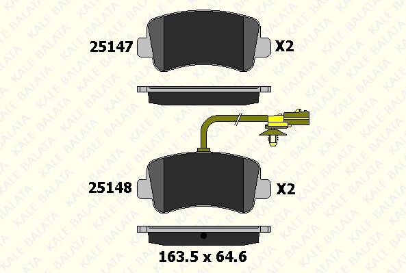 ÖN FREN BALATA RENAULT MASTER 3