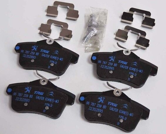 ARKA FREN BALATASI PEUGEOT 308