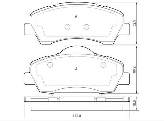 ÖN FREN BALATASI 1.2 VTI PEUGEOT 301