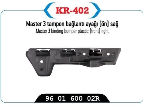 ÖN TAMPON BAĞLANTI AYAĞI SAĞ RENAULT MASTER 3