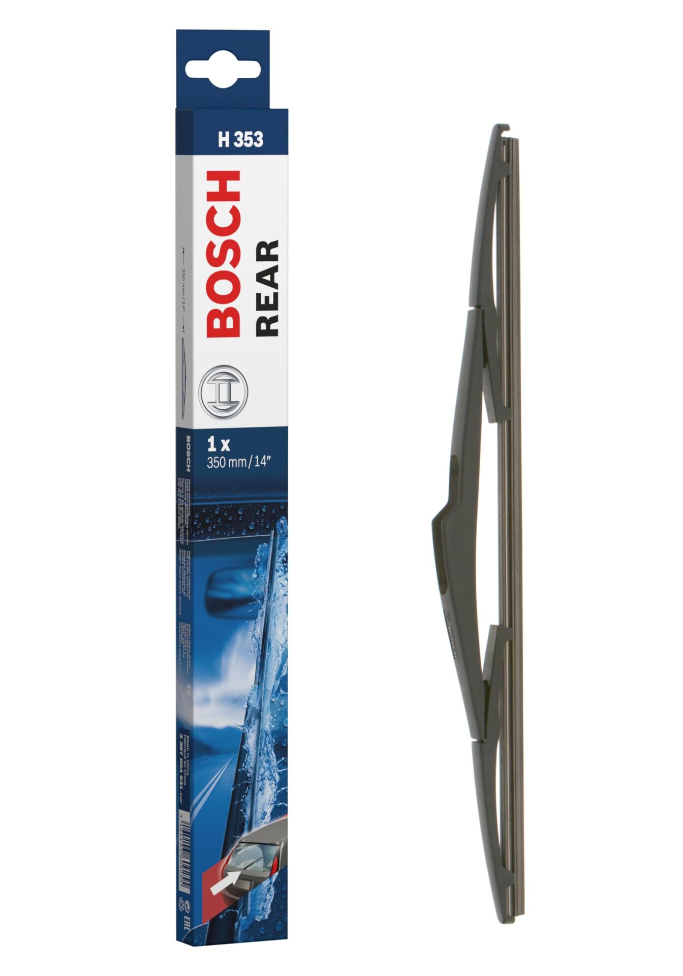 ARKA SİLECEK SÜPÜRGESİ 350MM PEUGET PARTNER TEPE