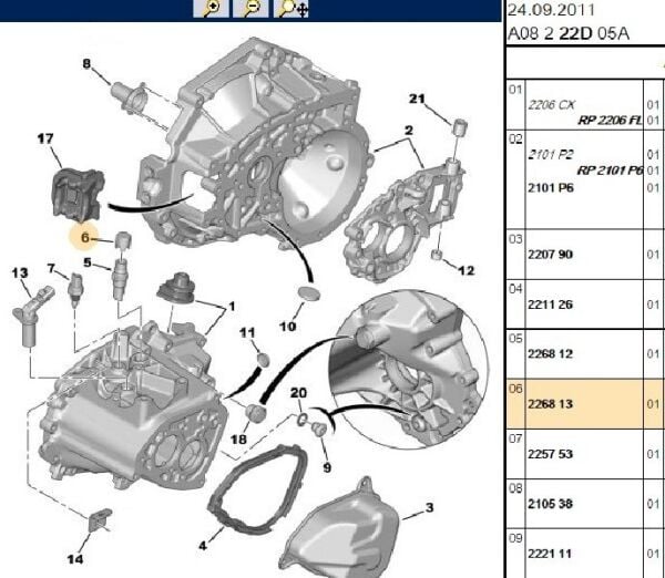 ŞANZUMAN HAVALANDIRMA TAPASI PEUGEOT BOXER 3