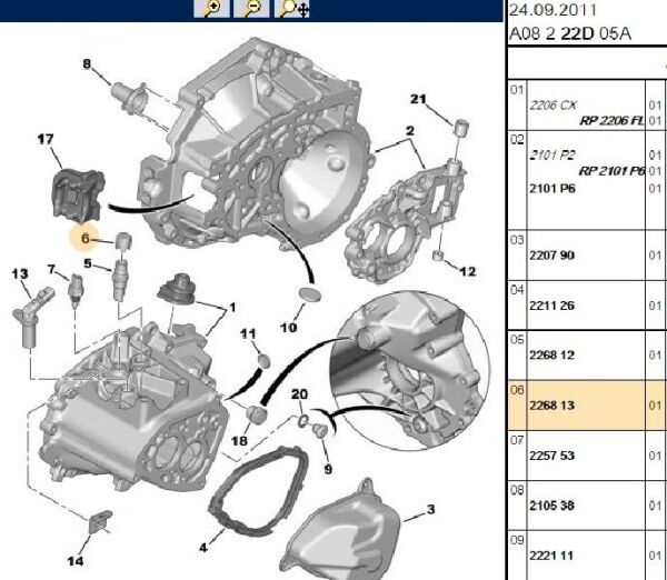 ŞANZUMAN HAVALANDIRMA TAPASI PEUGEOT BOXER 3