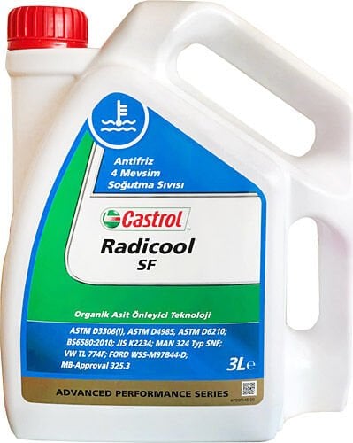 CASTROL 3LT KIRMIZI ANTİFRİZ