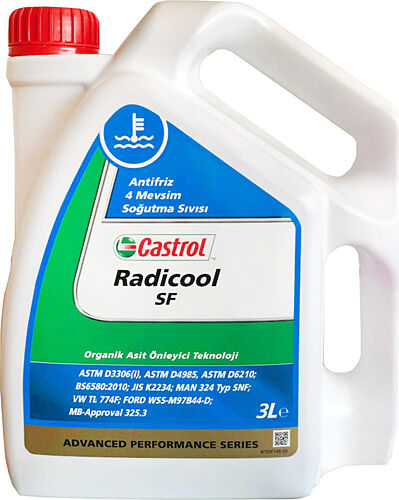 CASTROL 3LT KIRMIZI ANTİFRİZ