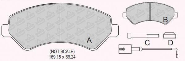ÖN FREN BALATA PEUGEOT BOXER 3