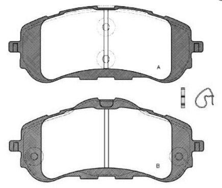 ÖN FREN BALATASI PEUGEOT 308 T9