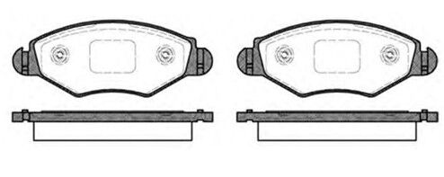 ÖN FREN BALATASI SEGMANLI PEUGEOT 206