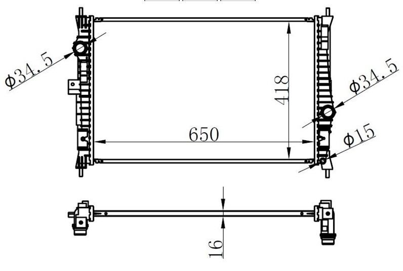 SU RADYATÖRÜ DV6 PEUGEOT 308