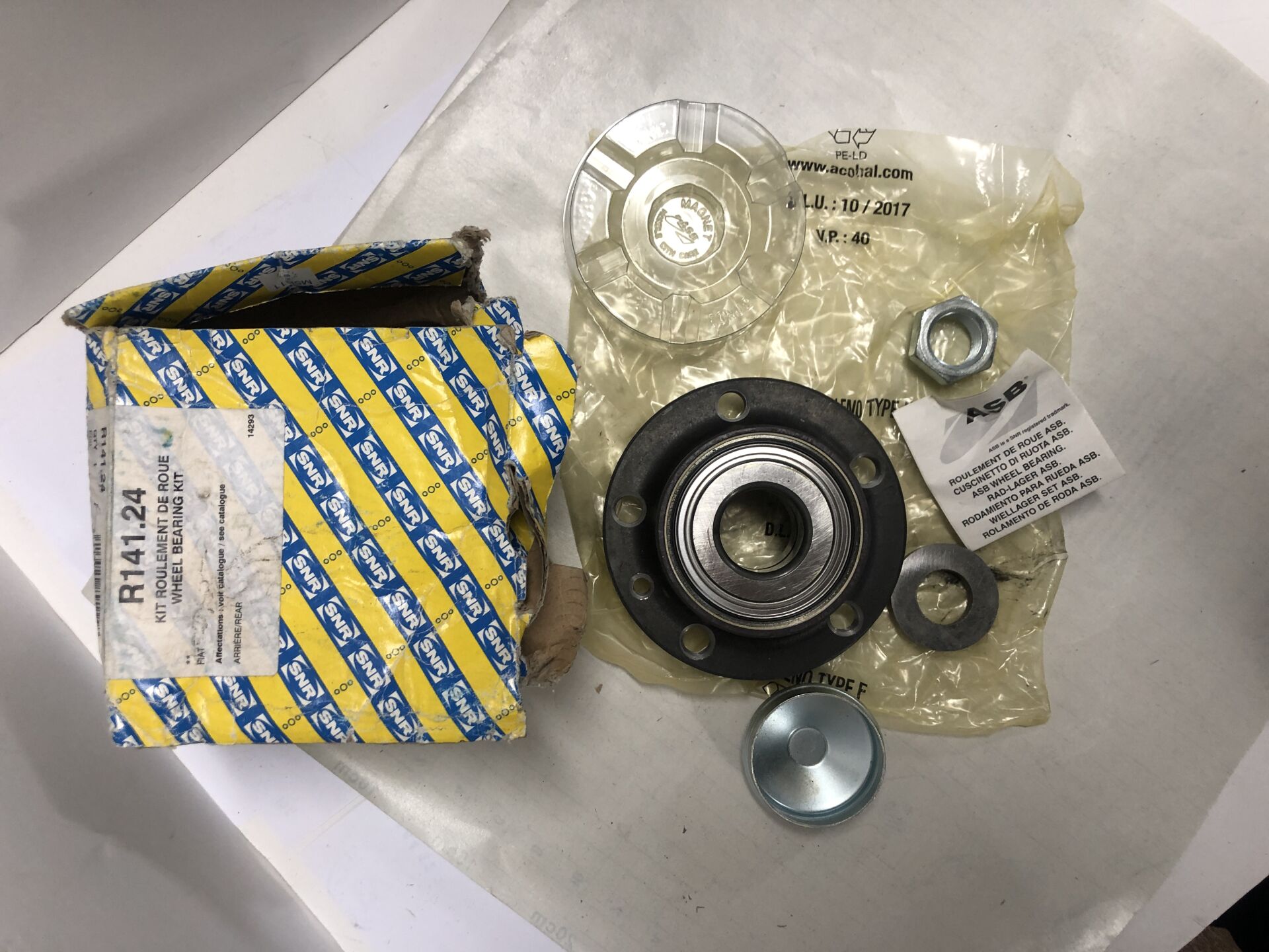 ARKA PORYA BİLYALI 5 BİJON ABSLİ FİAT DOBLO