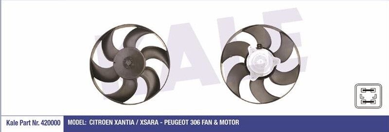 FAN MOTORU PEUGEOT 306-XSARA 2,0 8V /1,8 8V