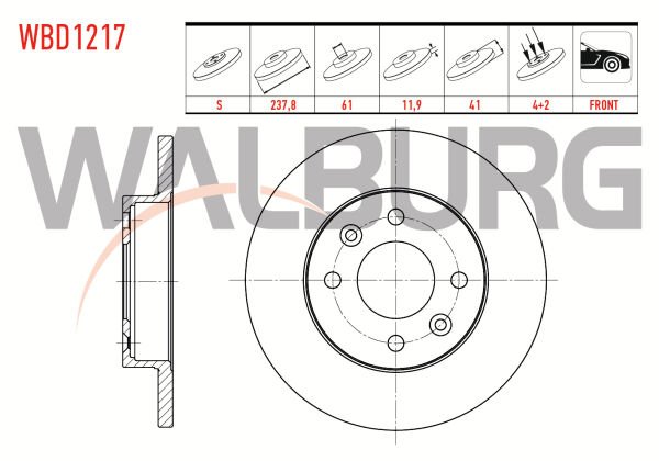 ÖN FREN DİSKİ DACİA SANDERO