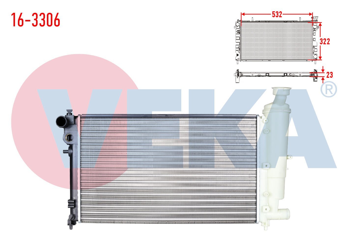 SU RADYATÖRÜ PEUGEOT 106