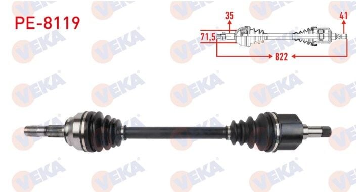 AKS SOL EURO 6 PEUGEOT BOXER 4 FİAT DUCATO 4