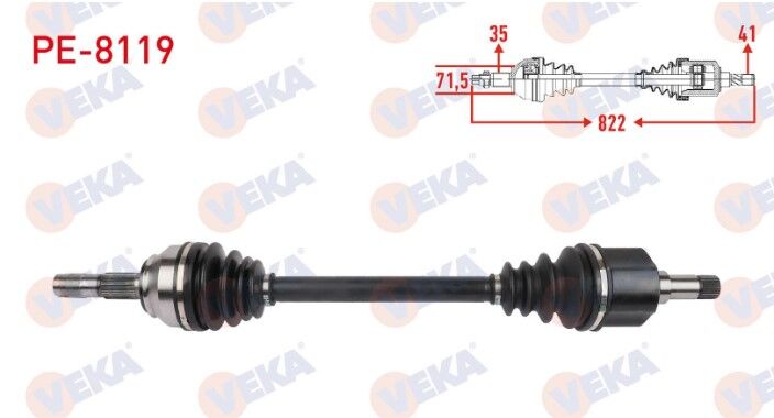 AKS SOL EURO 6 PEUGEOT BOXER 4 FİAT DUCATO 4