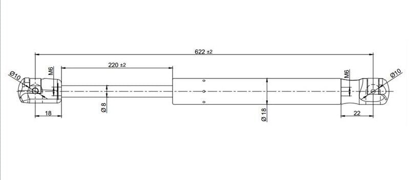 ARKA BAGAJ AMORTİSÖRÜ PEUGEOT PARTNER TEPE