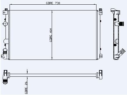 SU RADYATÖRÜ RENAULT MASTER 2