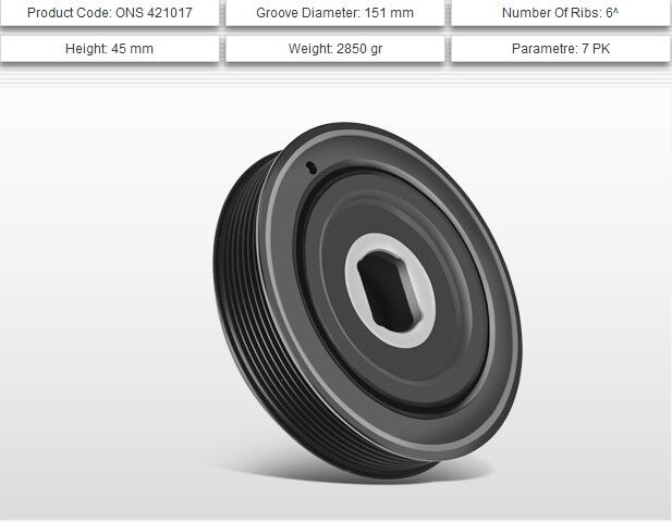 KRANK KASNAĞI RENAULT MASTER 3 2.3 M9T