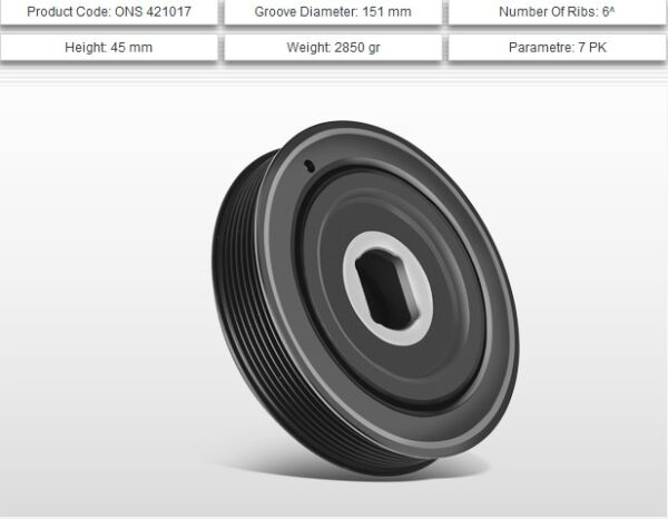 KRANK KASNAĞI RENAULT MASTER 3 2.3 M9T