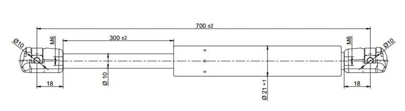 ARKA BAGAJ AMORTİSÖRÜ PEUGEOT PARTNER
