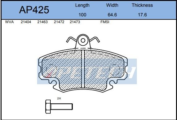 ÖN FREN BALATASI RENAULT CLİO
