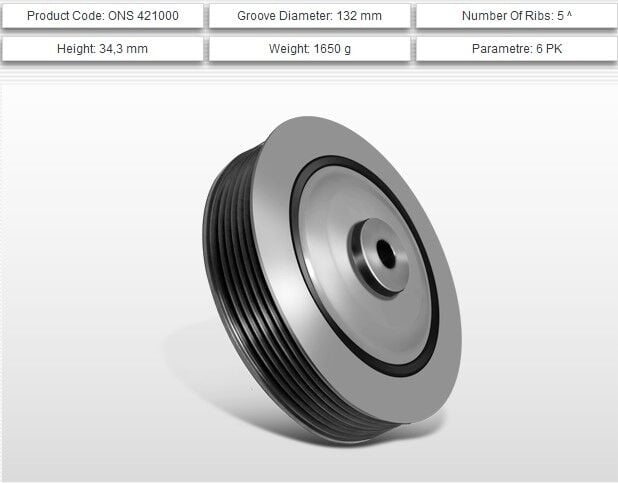KRANK KASNAĞI 1.9D F8Q RENAULT KANGOO