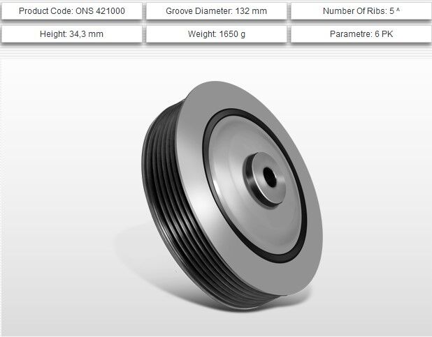 KRANK KASNAĞI 1.9D F8Q RENAULT KANGOO