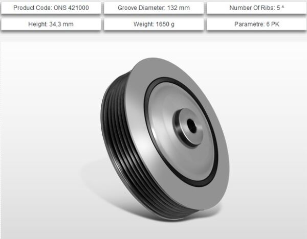 KRANK KASNAĞI 1.9D F8Q RENAULT KANGOO