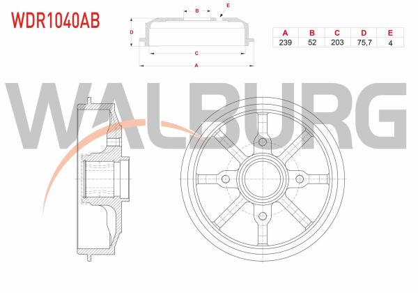 ARKA FREN KAMPANASI PEUGEOT 301 - 206